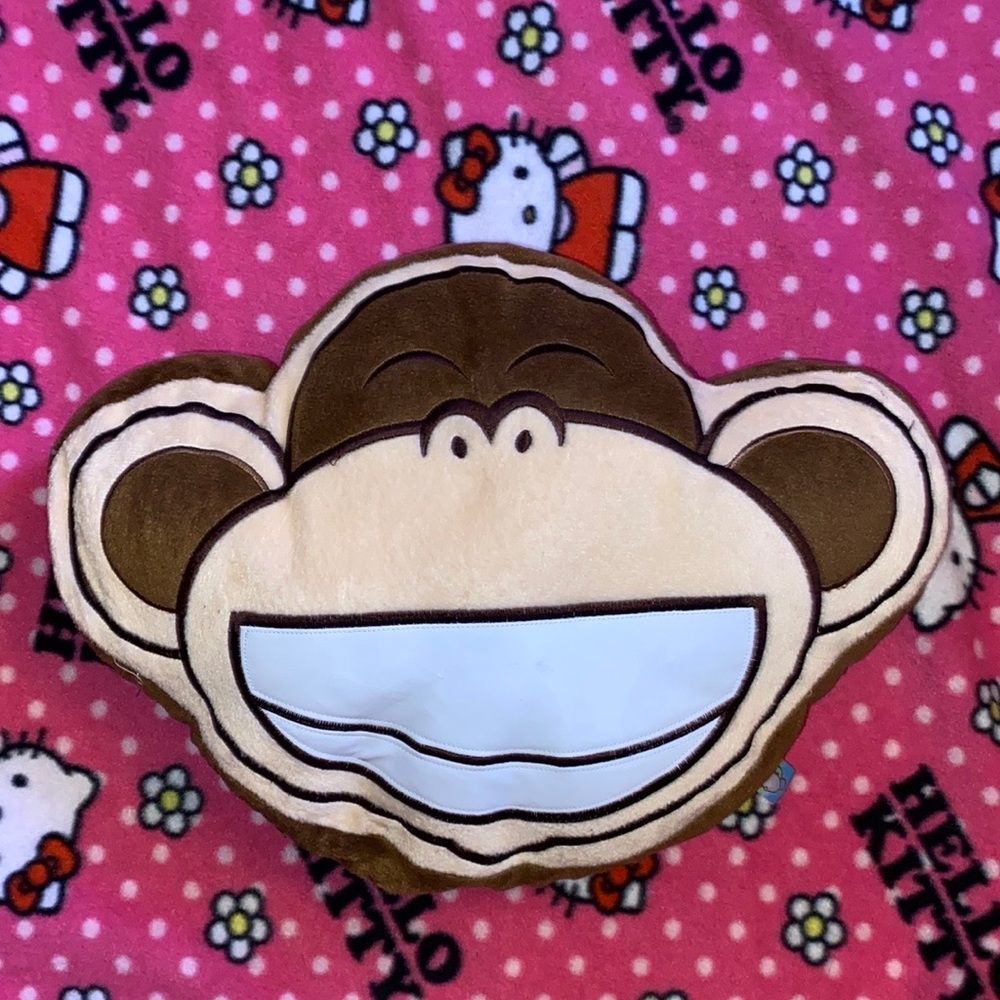 BOBBY JACK throw pillow y2k